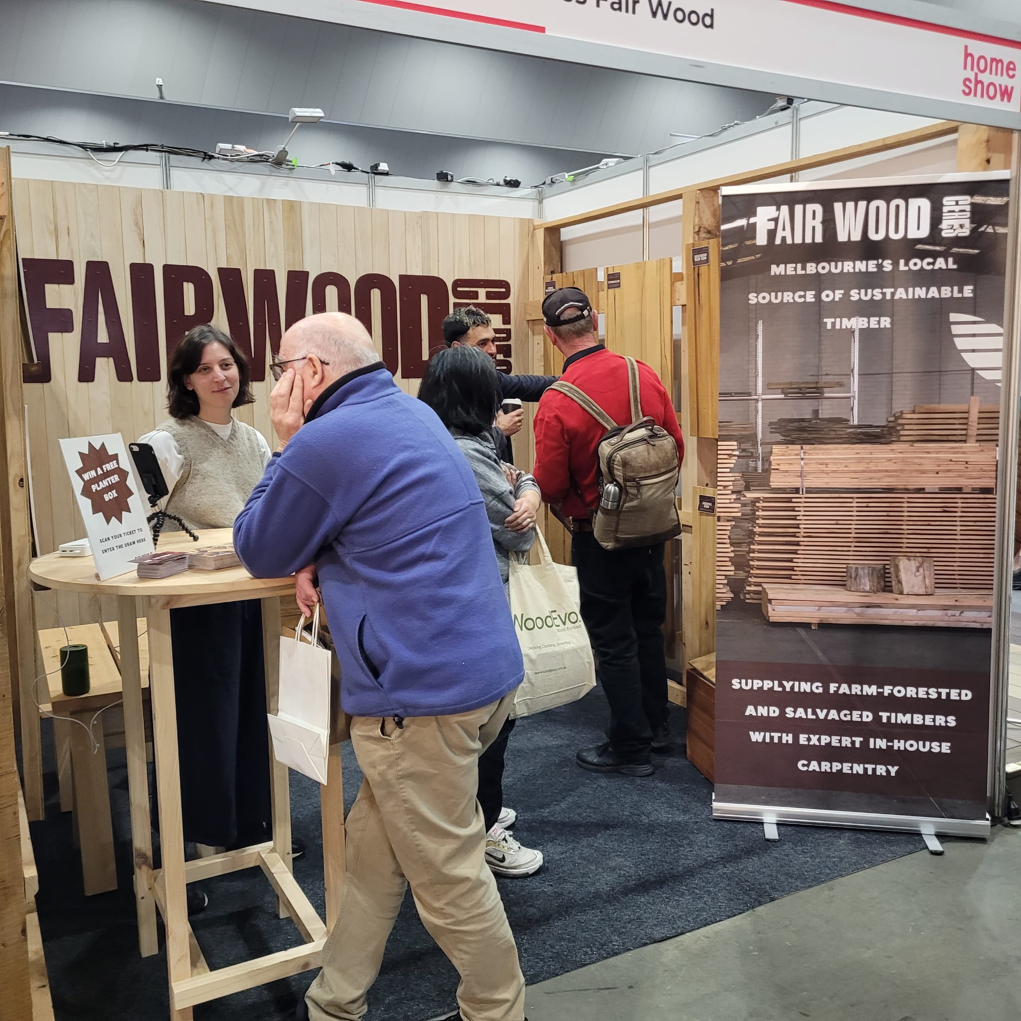 Chatting all things DIY at Melbourne Home Show