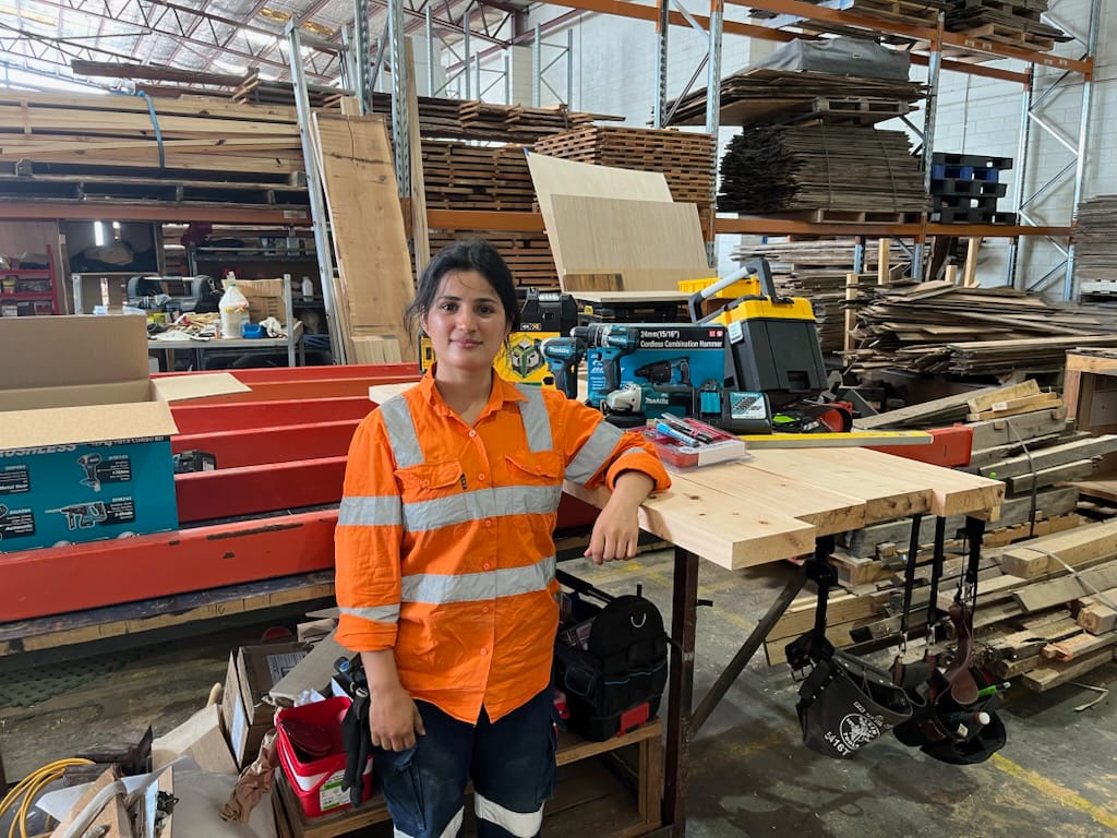 From football to carpentry