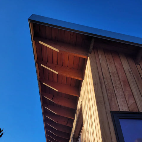 CERES Fair Wood Southern Blue Gum Cladding Design by Drawing Room Architecture