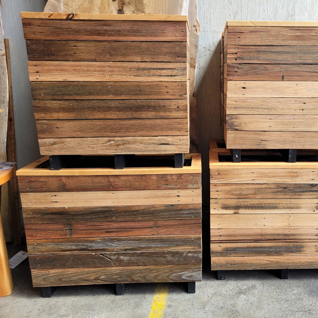 Small Sustainable Planter Boxes in Melbourne | CERES Fair Wood