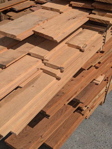 Macrocarpa Cypress rustic shiplap cladding sale pack