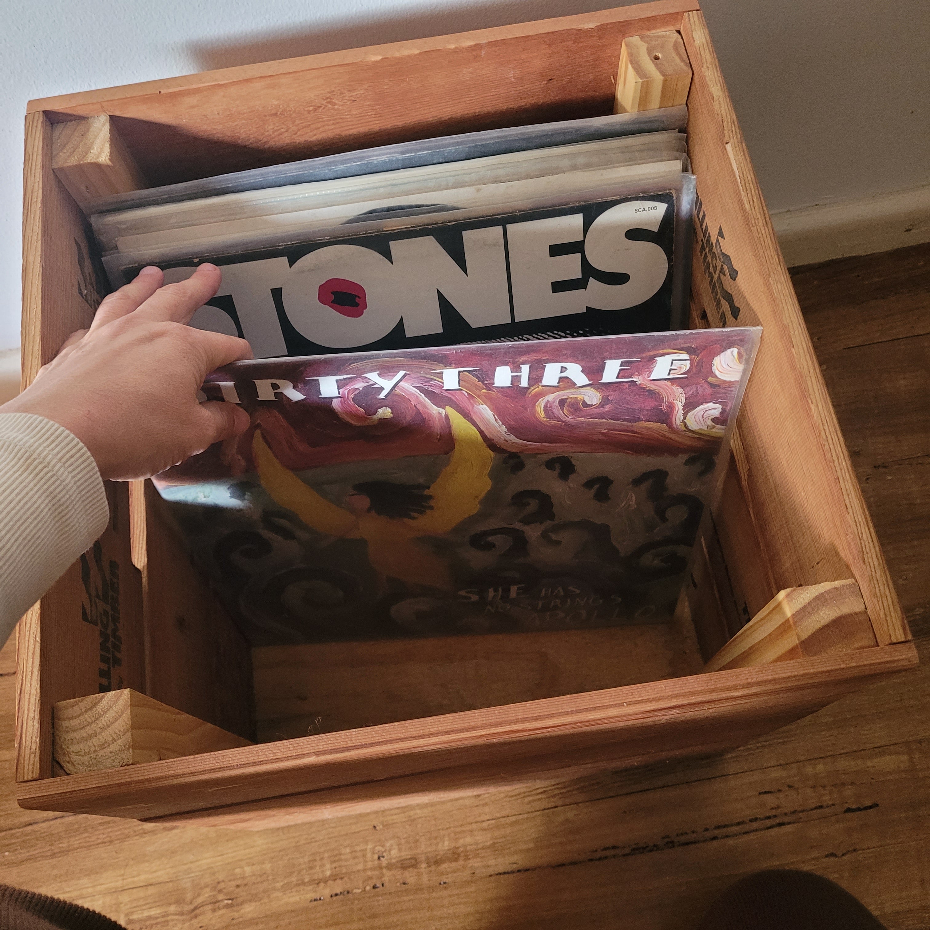 Recycled Timber Record Boxes – CERES Fair Wood