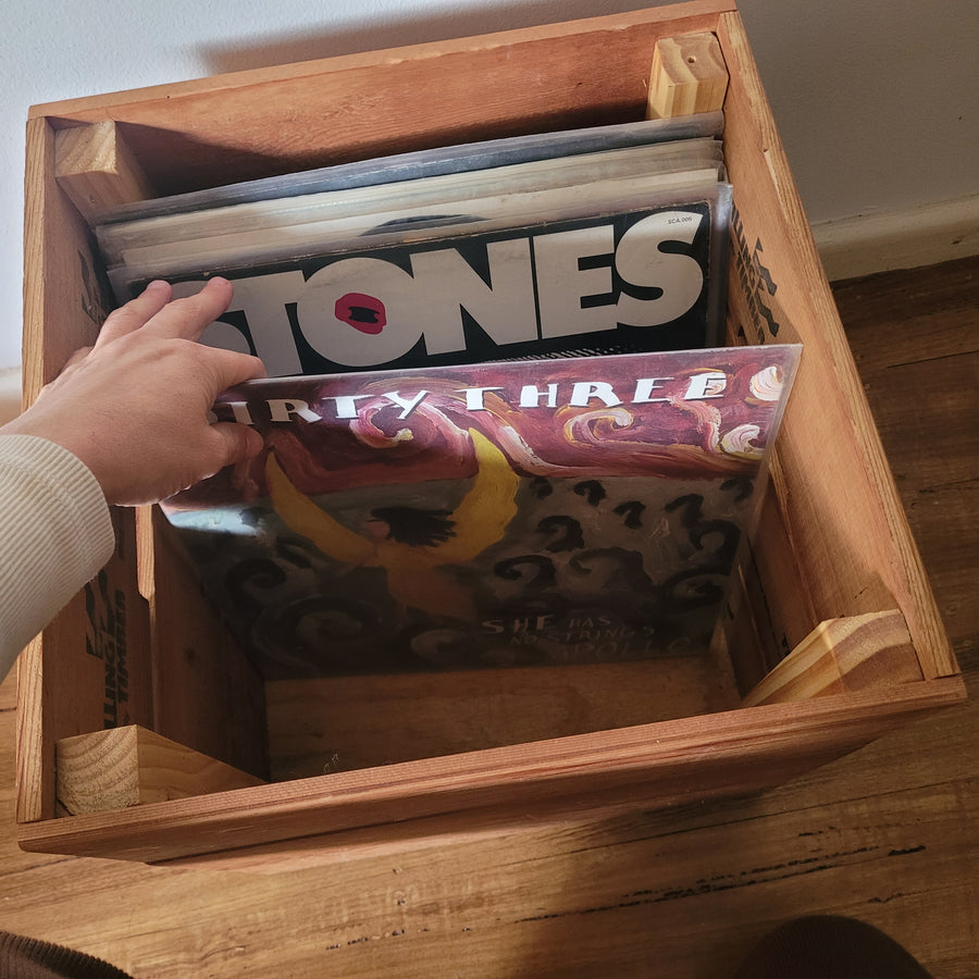 Recycled Timber Record Boxes – CERES Fair Wood